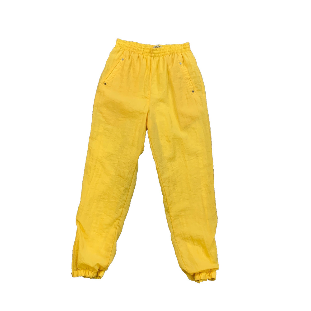 Jamie Sadock Pants Womens S Small Banana Pull On Ankle Zip Wind Resist Joggers